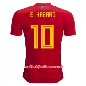 Maillot/Tenue Belgique E.Hazard 10 Domicile Coupe du monde 2018